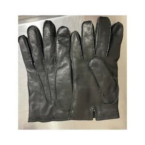 Coach Men's Cashmere Lined Basic Nappa Leather Gloves XL